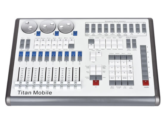 การส่องแสง ดีเอ็มเอ็กซ์ Console 2 ช่อง Command Wing ด้วยฟังก์ชัน MIDI Time Code