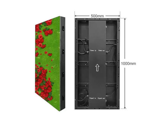 IP68 นำ Floor Screen Tile นำ Ground Screen P3.91 500x1000mm 1920hz ความดัน 2 ตัน
