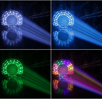 350w เลเซอร์เคลื่อนไหวหัวล้าง Gobo OEM 3 ใน 1 แสง
