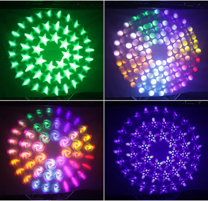 350w เลเซอร์เคลื่อนไหวหัวล้าง Gobo OEM 3 ใน 1 แสง