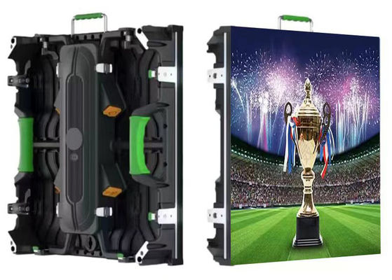 RoHS นำ Video Wall Rental Curve Lock HD จอ นำ สีเต็ม