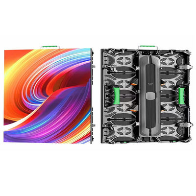 3840hz หน้าจอ LED ภายในบ้าน เช่า P2.604 500*500 หน้าจอ LED ลิงค์แข็ง หน้าจอ ล็อคโค้ง การบํารุงรักษาอย่างรวดเร็ว