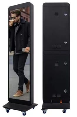 P2.5 โครงการเหล็ก LED โปสเตอร์จอจอฉลาด LED 640*1600 3840hz ภายใน