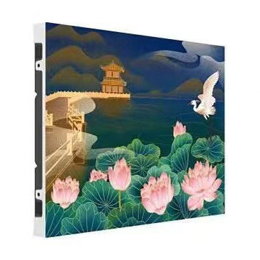 หน้าจอประชุม LED ภายใน P1.25 P1.2 หน้าจออัลลูมิเนียมบาง 3840hz 600*337.5mm