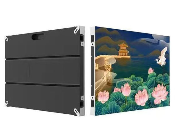 หน้าจอประชุม LED ภายใน P1.25 P1.2 หน้าจออัลลูมิเนียมบาง 3840hz 600*337.5mm