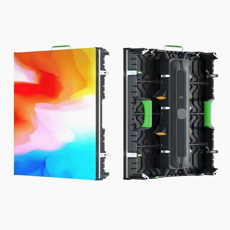 ให้เช่ากลางแจ้ง 90 องศา LED Screen P2.604 500*500 ตู้ 1920hz LED ประจําการ