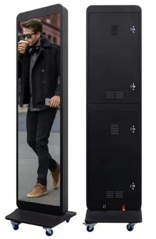 P2.5 โครงการเหล็ก LED โปสเตอร์จอจอฉลาด LED 640*1600 3840hz ภายใน