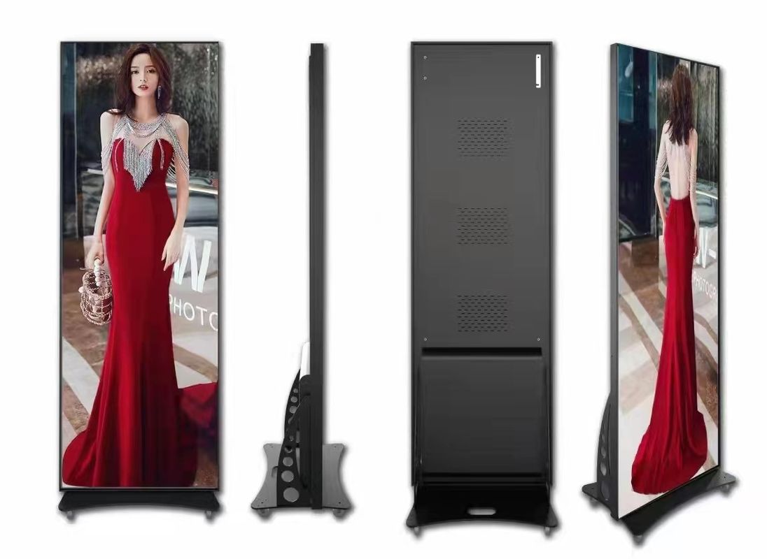 P2.5 640*1600mm 256*640 พิกเซล Smart LED โปสเตอร์จอจอจอในห้อง 3840hz