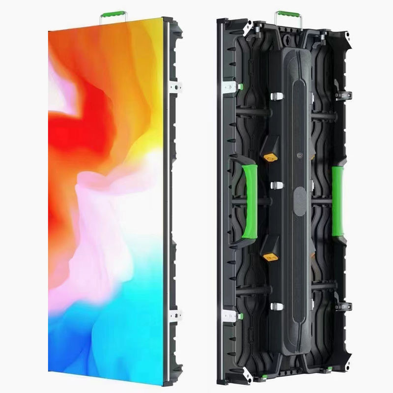 P3.91 จอจอ LED เช่าจอในห้อง ผูกต่อจอ LED การบํารุงรักษาแม่เหล็ก ความถี่3840hz